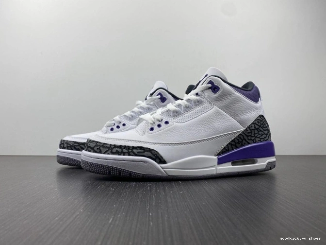 Jordan 'Dark CT8532-105 Iris' Retro Air 3 0720